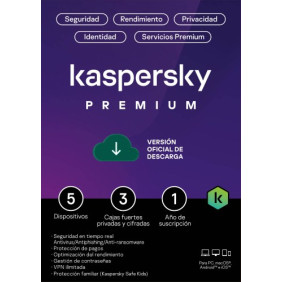 Kaspersky Premium Para 5...